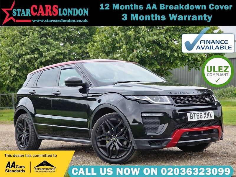 Black Used 2016 Land Rover Range Rover evoque S SUV | £9,900 (Good price) - Image 1/3