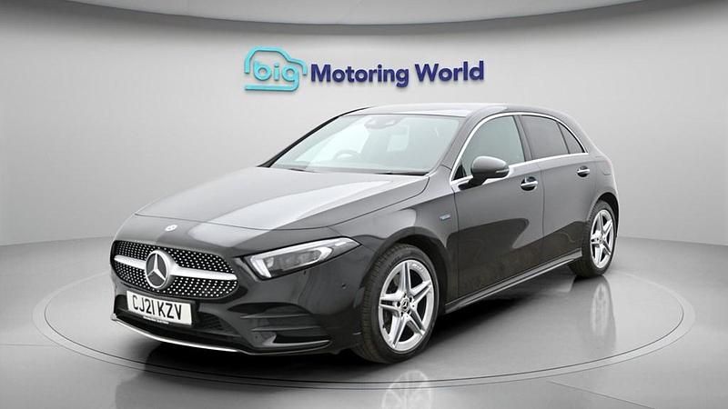 Used Mercedes A250 AMG line 2021 Black Hatchback