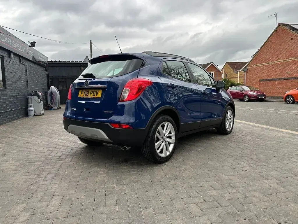 Used Vauxhall Mokka X Active 140 HP (102 kW) 2018 Blue SUV