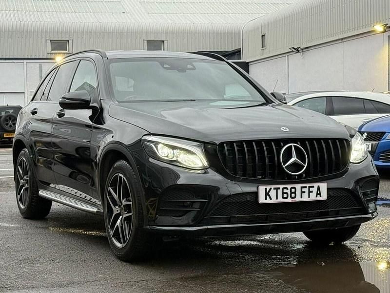 Used Mercedes GLC250 AMG line 204 HP (150 kW) 2019 Black SUV