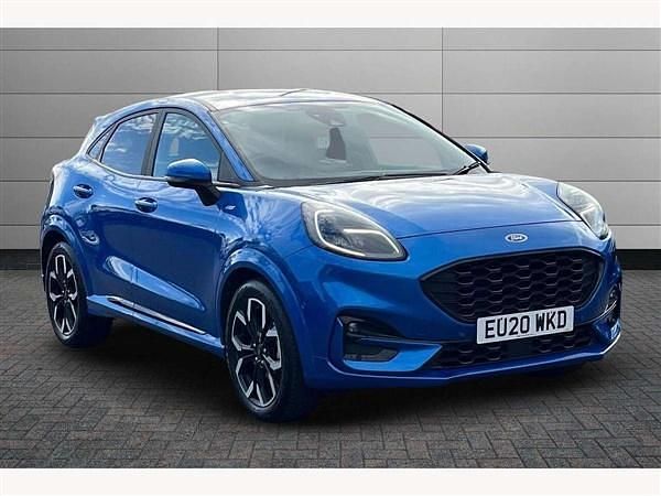Blue Used 2020 Ford Puma ST-Line X SUV | £15,495 (Fair price) - Image 1/2