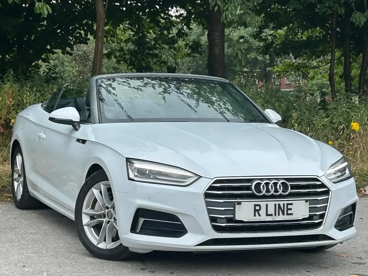 Used Audi A5 Cabriolet Sport 190 HP (139 kW) 2017 White Cabriolet