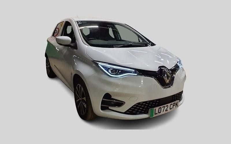 Used Renault Zoe GT-Line 100 kW (136 HP) 2022 White Hatchback