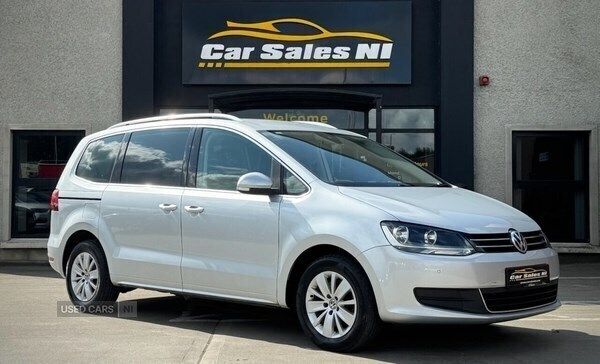 Silver Used 2020 VW Sharan SE MPV | £17,900 (Fair price) - Image 1/4