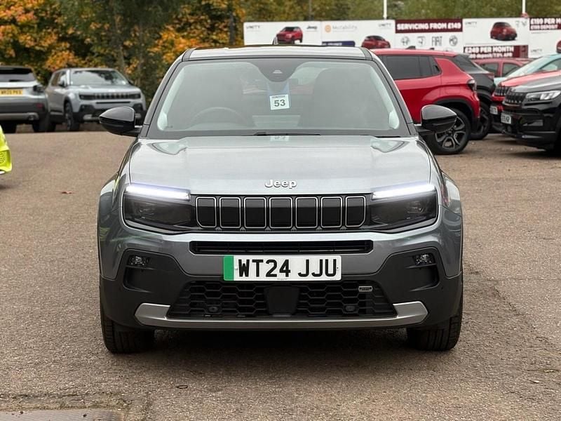 Grey Used 2024 Jeep Avenger EV Summit SUV | £19,295 (A bit pricey) - Image 1/4