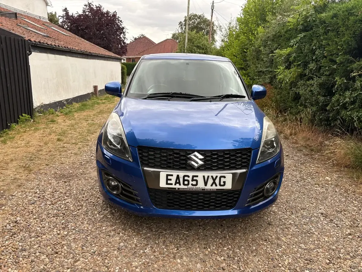 Used Suzuki Swift Sport 136 HP (100 kW) 2015 Blue Hatchback