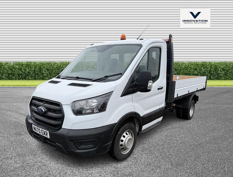 Used Ford Transit 130 HP (95 kW) 2020 White Cabriolet