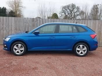 Used Skoda Scala SE 110 HP (80 kW) 2023 Blue Hatchback