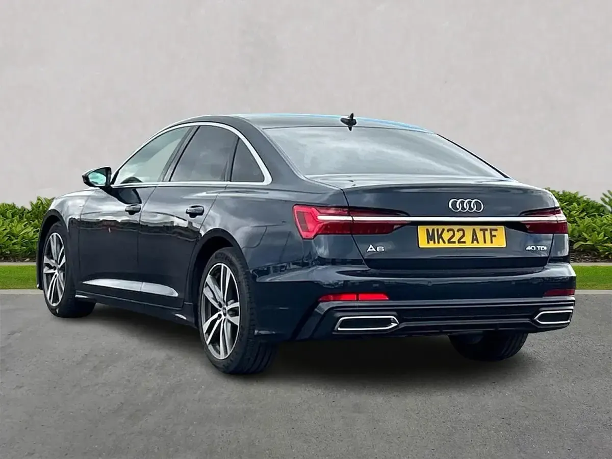 Used Audi A6 S-Line 204 HP (150 kW) 2022 Blue