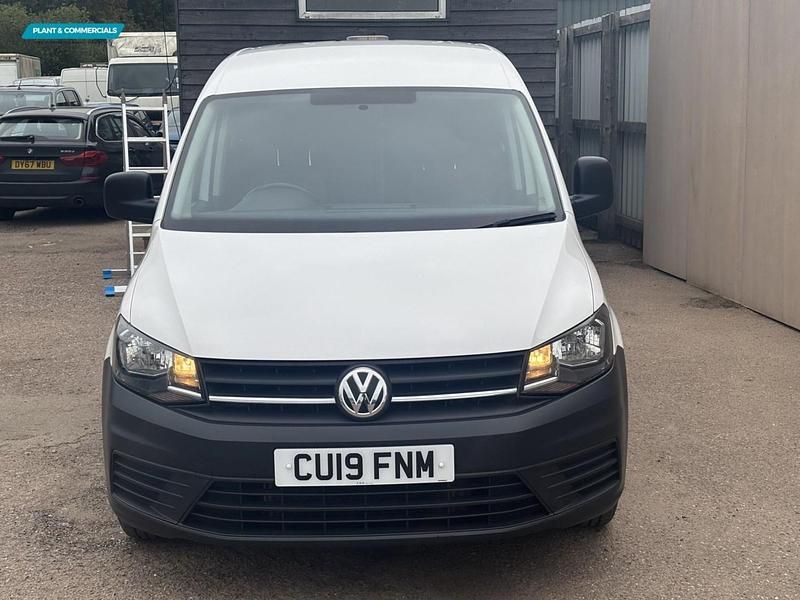 Begagnad VW Caddy Startline 75 HK (55 kW) 2019 Vit Minibuss