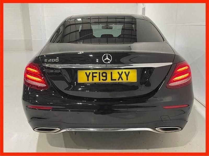 Used Mercedes E200 AMG line 184 HP (135 kW) 2019 Black Sedan