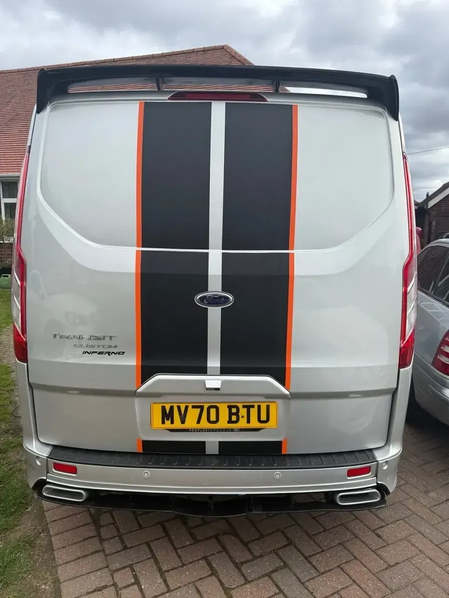 Used Ford Transit Custom Limited 2020 Silver Van
