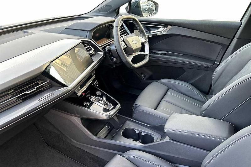 Used Audi Q4 e-tron Black Edition 210 kW (286 HP) 2025 Pebble grey, solid SUV