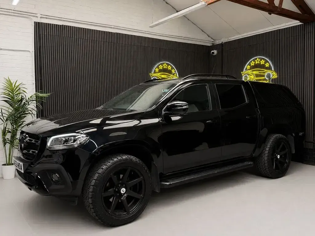 Used Mercedes X250 2018 Black Pickup