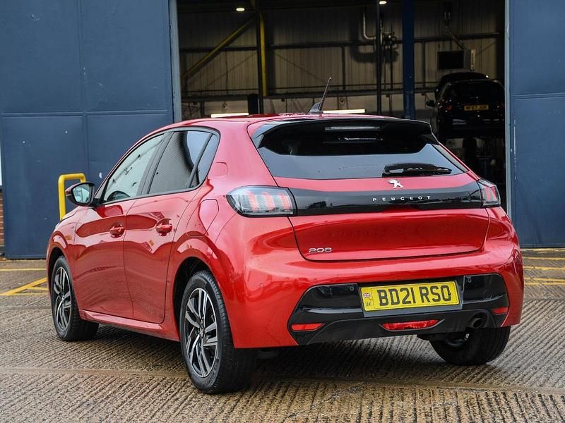 Red Used 2021 Peugeot 208 Allure Hatchback | £12,196 (Fair price) - Image 1/4