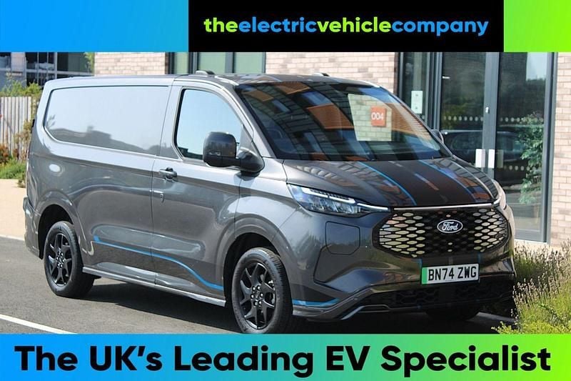 Grey Used 2024 Ford E-Transit Sport Van | £27,795 - Image 1/3