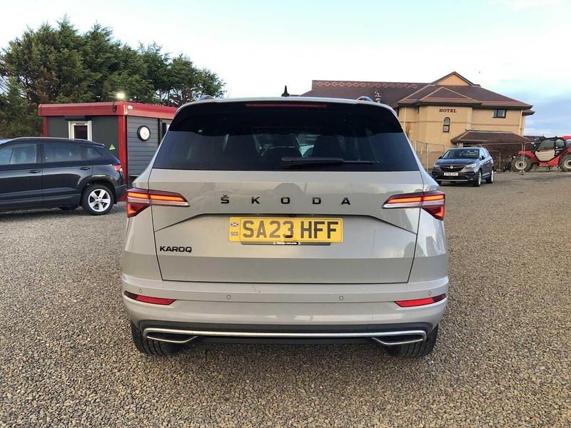 Used Skoda Karoq SportLine 148 HP (108 kW) 2023 Grey SUV