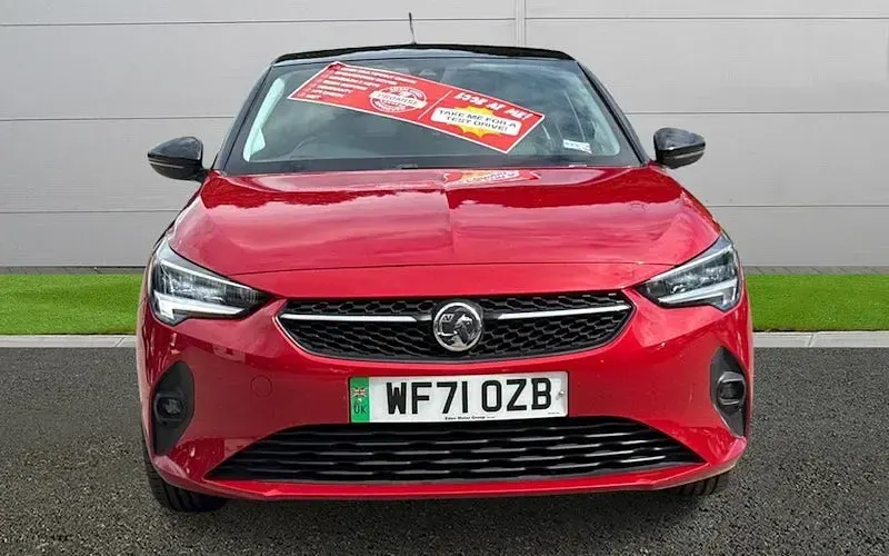Used Vauxhall Corsa-e 100 kW (136 HP) 2021 Red Hatchback