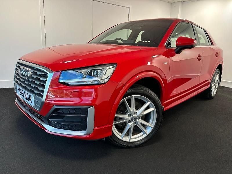 Used Audi Q2 S-Line 190 HP (139 kW) 2019 Red SUV