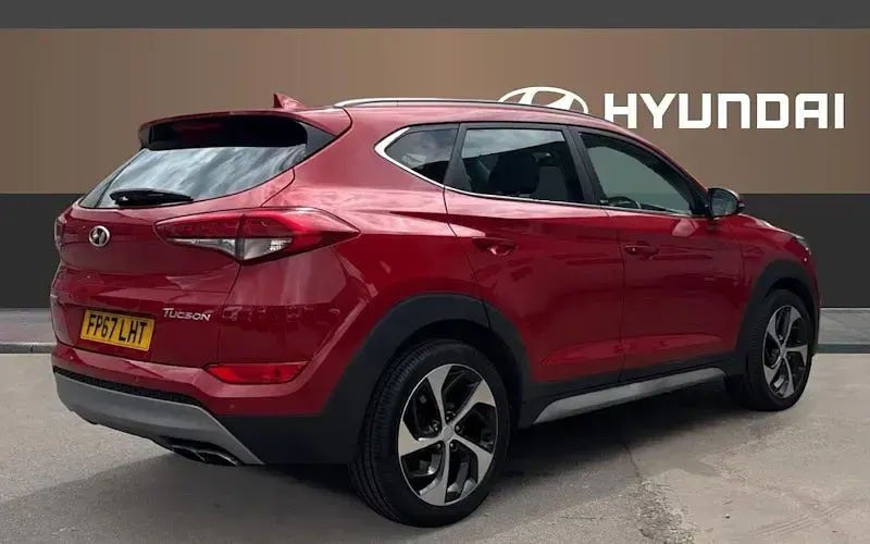 Used Hyundai Tucson Edition 177 HP (130 kW) 2017 Red SUV