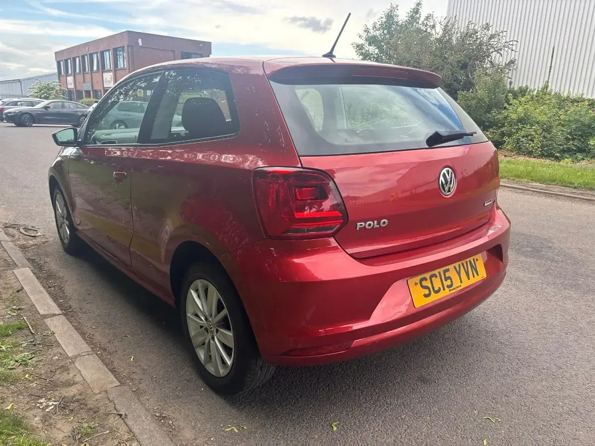 Used VW Polo SE 2015 Red Hatchback