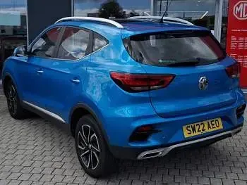 Used MG ZS Exclusive 111 HP (81 kW) 2022 Blue SUV