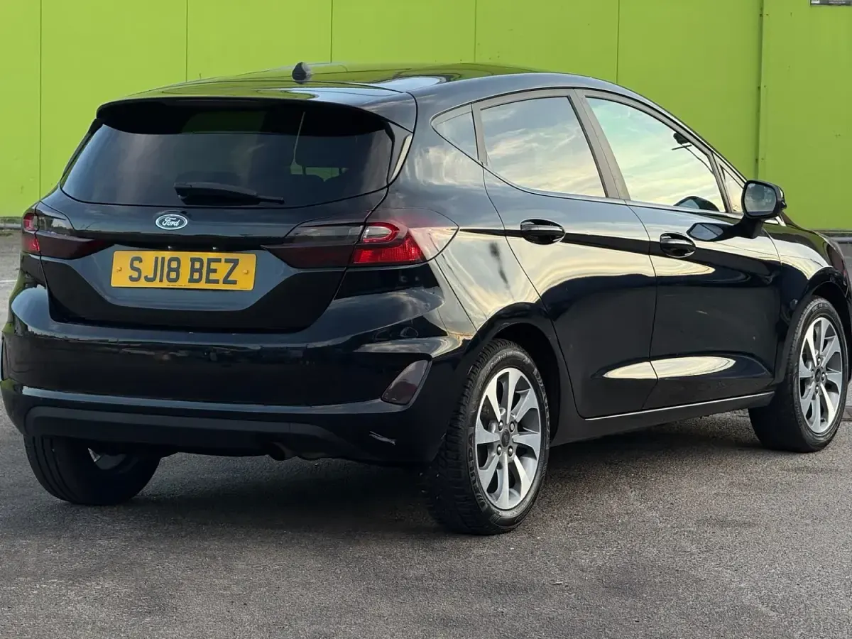 Used Ford Fiesta Zetec 2018 Black Hatchback