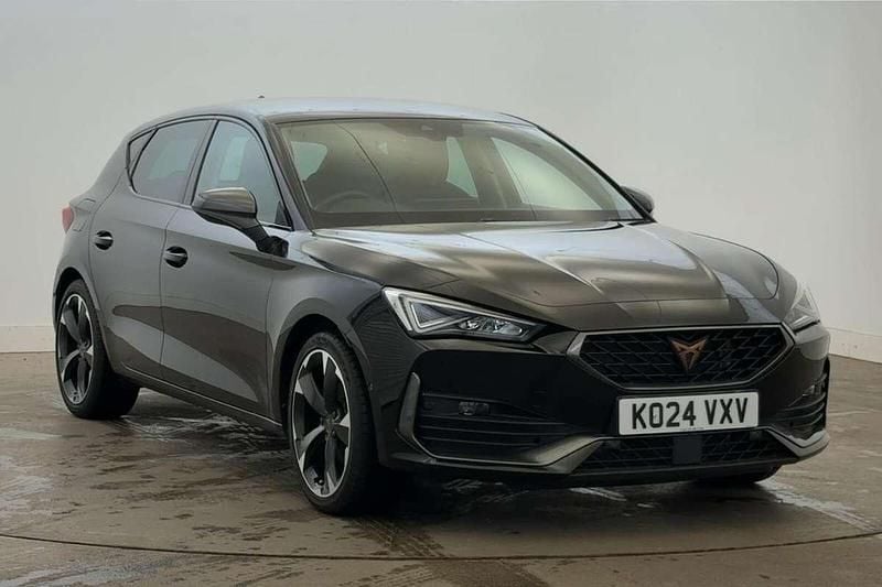 Midnight black Used 2024 Cupra Leon Hatchback | £20,190 (Fair price) - Image 1/4