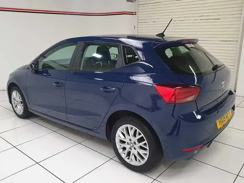 Used Seat Ibiza SE Technology 80 HP (58 kW) 2019 Blue Hatchback