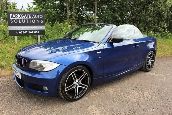 Blue Used 2013 BMW 118 Cabriolet Sport Line Cabriolet | £7,995 (Expensive) - Image 1/4