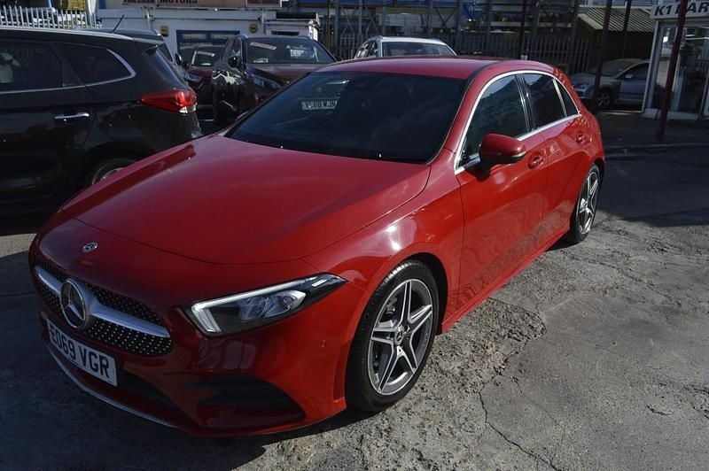 Used Mercedes A200 Executive 163 HP (119 kW) 2019 Red Hatchback