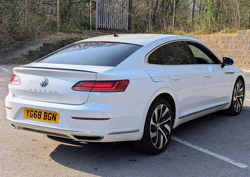 Used VW Arteon R-line 2019 White Hatchback