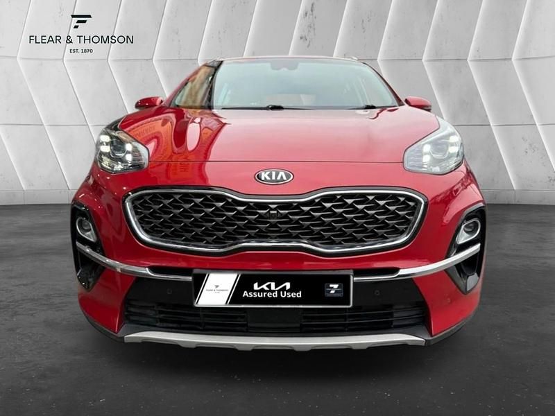 Used Kia Sportage GT-Line 2021 Red SUV