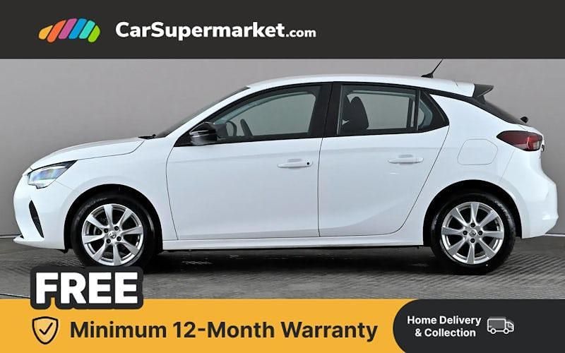 Used Vauxhall Corsa Design Edition 75 HP (55 kW) 2023 White Hatchback