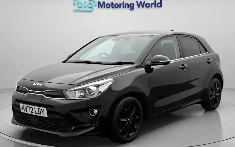 Used Kia Rio 120 HP (88 kW) 2022 Black Hatchback