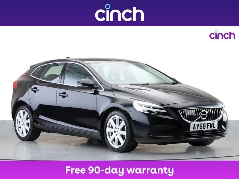 Black Used 2018 Volvo V40 Inscription Estate | £11,599 (Fair price) - Image 1/3
