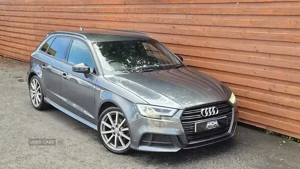 Used Audi A3 Black Edition 184 HP (135 kW) 2017 Grey Hatchback