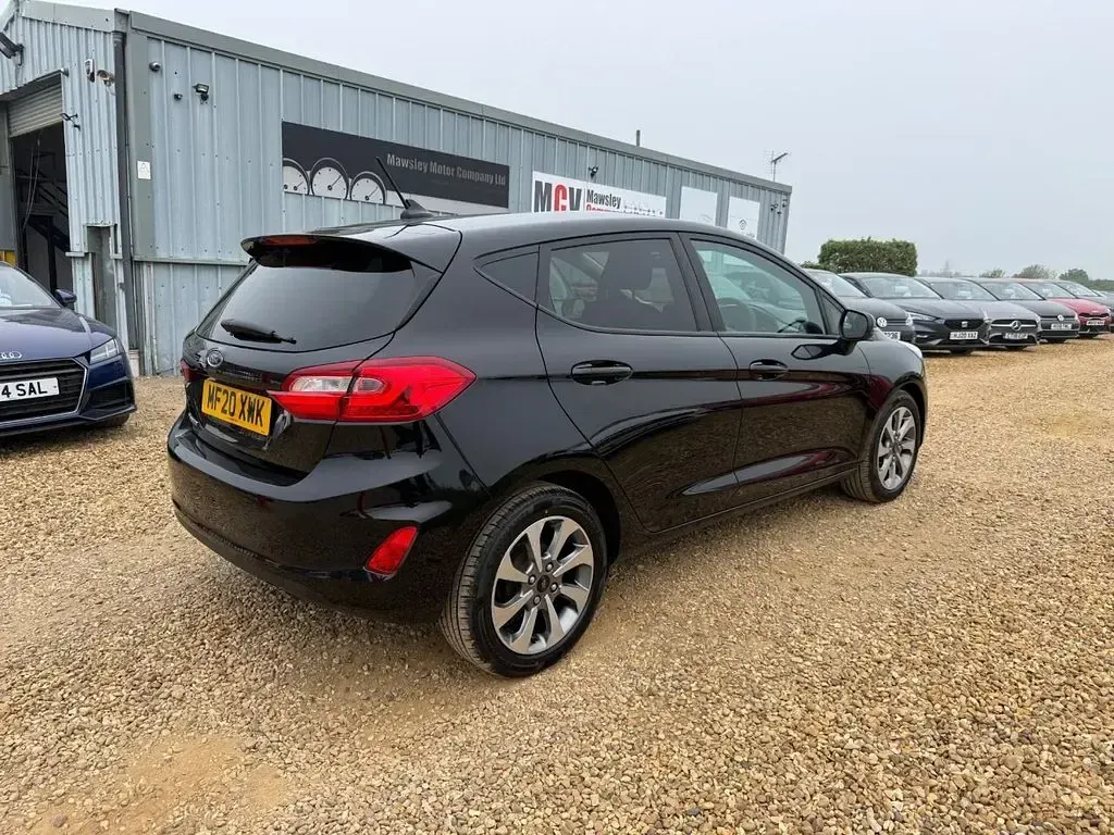 Used Ford Fiesta Trend 95 HP (69 kW) 2020 Black Hatchback