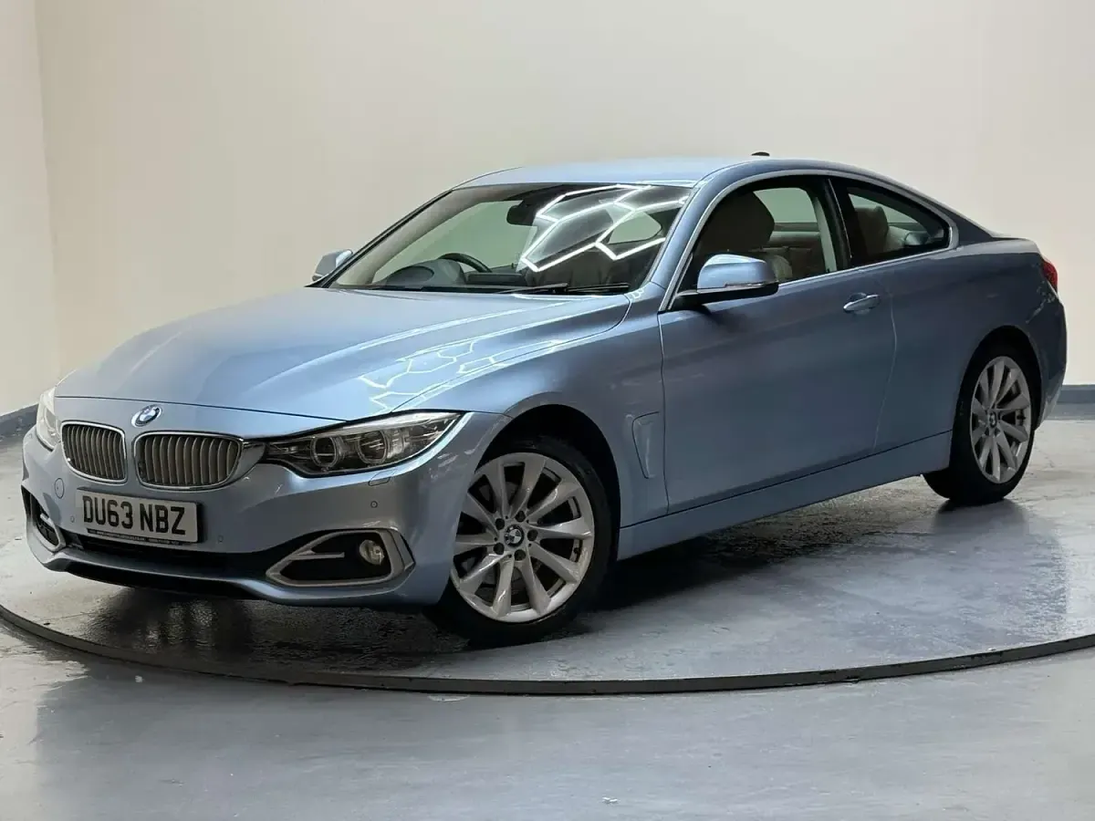 Used BMW 420 Coupé Luxury Line 184 HP (135 kW) 2013 Blue Coupe