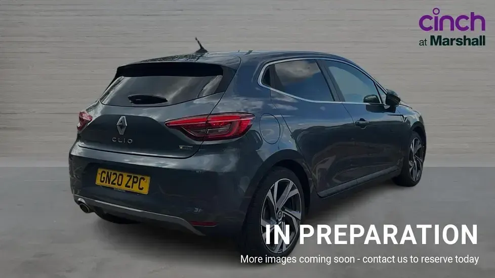 Usado Renault Clio V RS Line 130 HP (95 kW) 2020 Cinzento