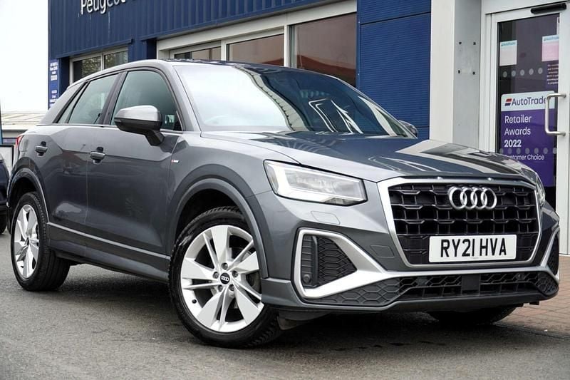 Grey Used 2021 Audi Q2 S-Line SUV | £16,740 (Fair price) - Image 1/3