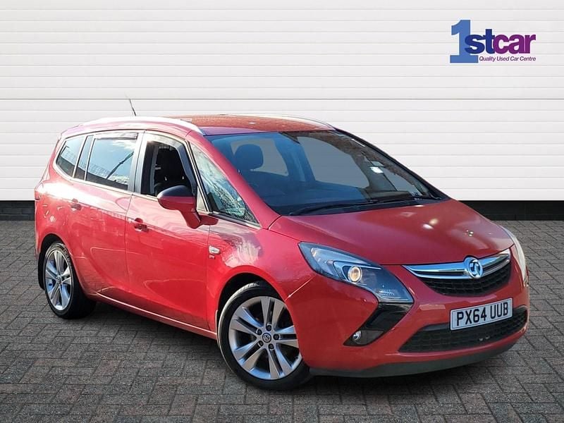 Used Vauxhall Zafira SRi 140 HP (102 kW) 2014 Red MPV