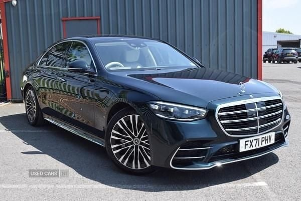 Green Used 2021 Mercedes S350 AMG line Sedan | £52,245 - Image 1/4