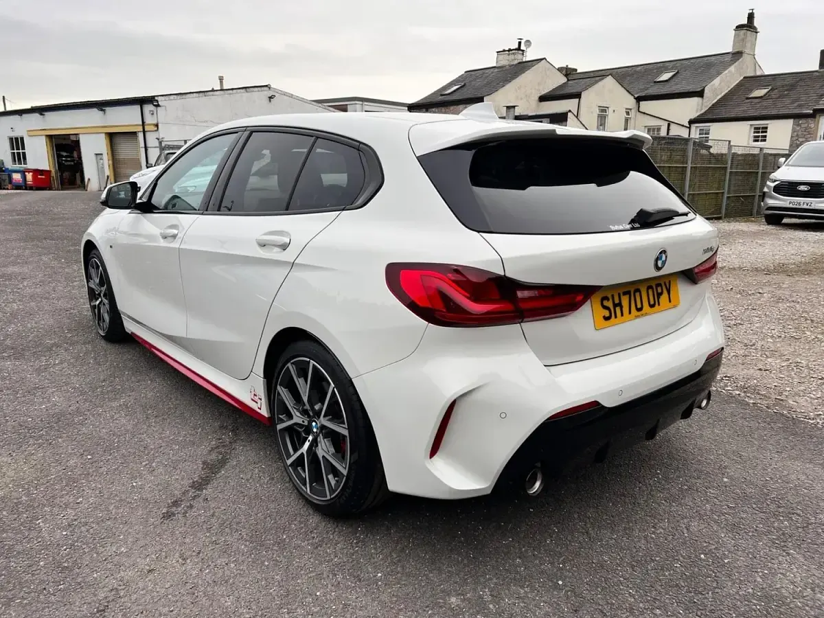 Used BMW 128 Comfort Edition 265 HP (194 kW) 2020 White Hatchback