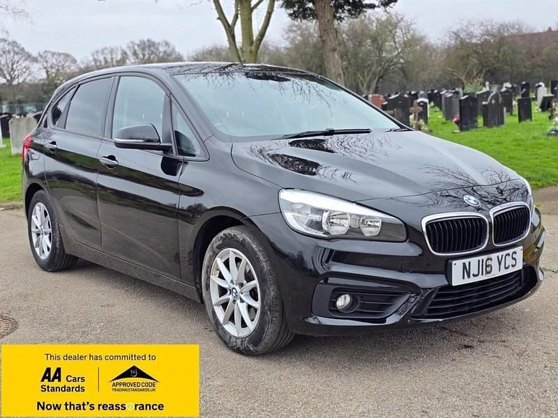 Black Used 2016 BMW 216 Hatchback | £6,288 (Fair price) - Image 1/4