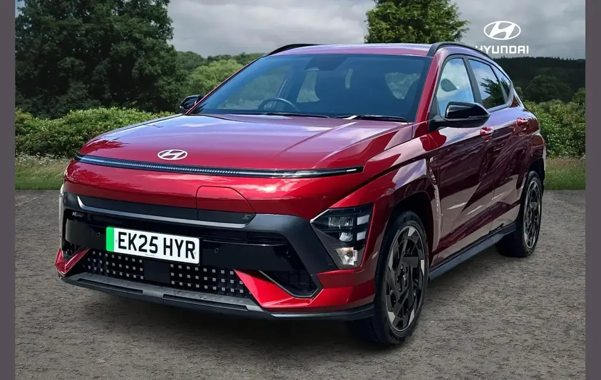 Used Hyundai Kona N Line 157 kW (214 HP) 2025 Red SUV