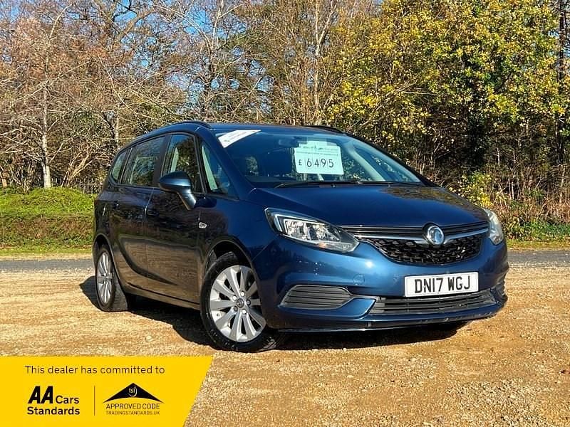 Blue Used 2017 Vauxhall Zafira Design Edition | £6,495 (A bit pricey) - Image 1/3
