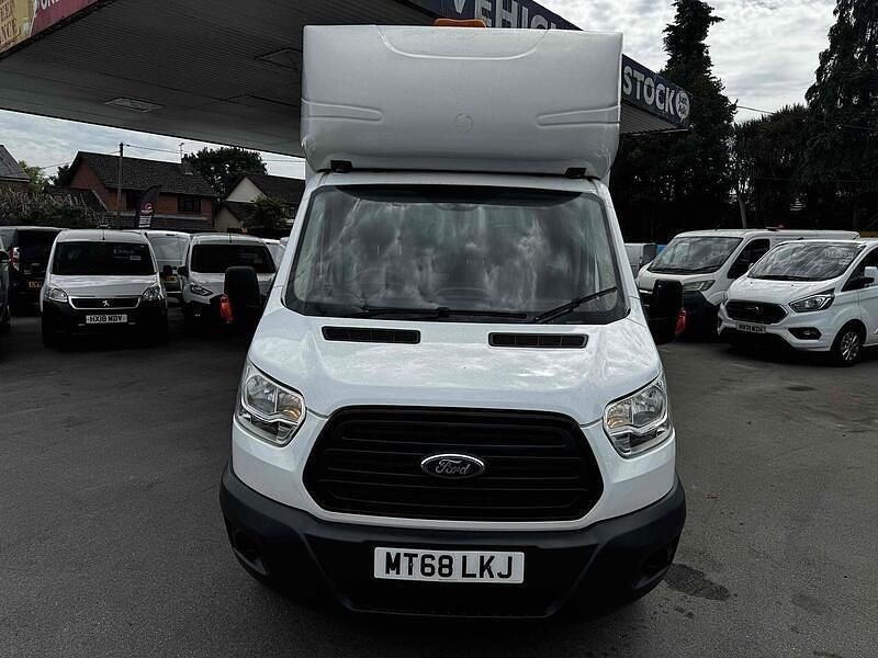 Used Ford Transit 130 HP (95 kW) 2018 White Cabriolet