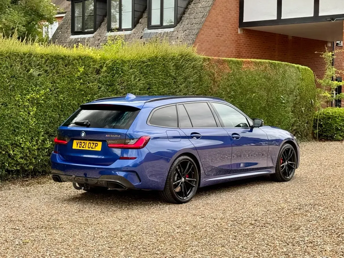 Used BMW M340 Performance 2021 Blue Sedan