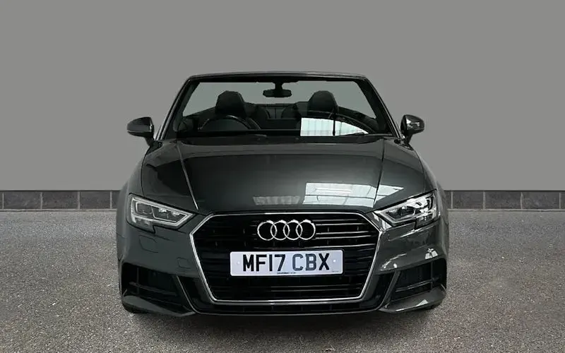 Used Audi A3 Cabriolet S-Line 150 HP (110 kW) 2017 Grey Cabriolet